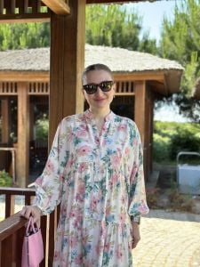 EVA modal tensel katleya elbise