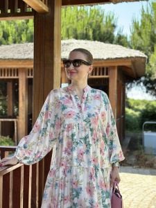 EVA modal tensel katleya elbise