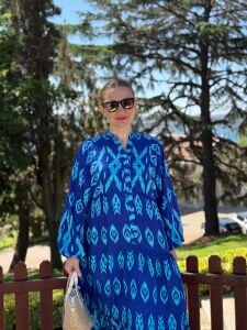 Odesa Viskon katleya elbise saks