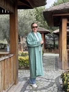 Yumoş Uzun Hırka Mint