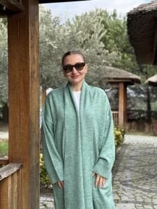 Yumoş Uzun Hırka Mint