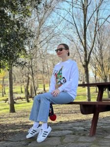 Orjinal Marka Unisex mickey Sweat