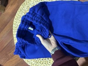 Saks mavi alt eşofman