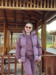 Gülkurusu şişme yelek