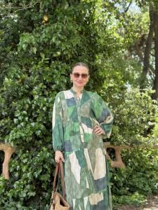 Premium Massimo Viskon Elbise Yeşil