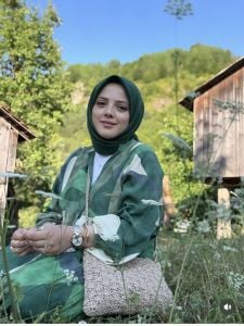 Premium Massimo Viskon Elbise Yeşil