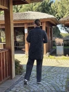 A.akay İncili Gömlek Takım Siyah