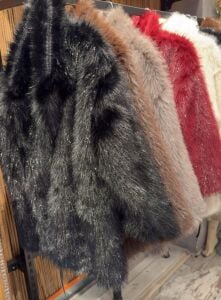 Premium İthal Parıltı Kürk Beyaz