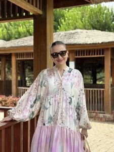 Paris tensel katleya elbise