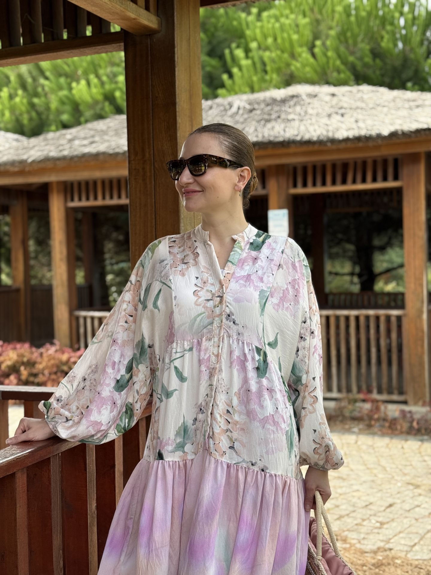 Paris tensel katleya elbise