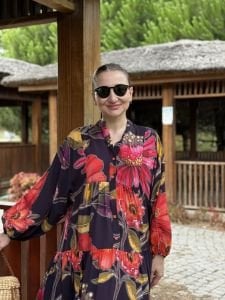 Floransa tensel katleya elbise