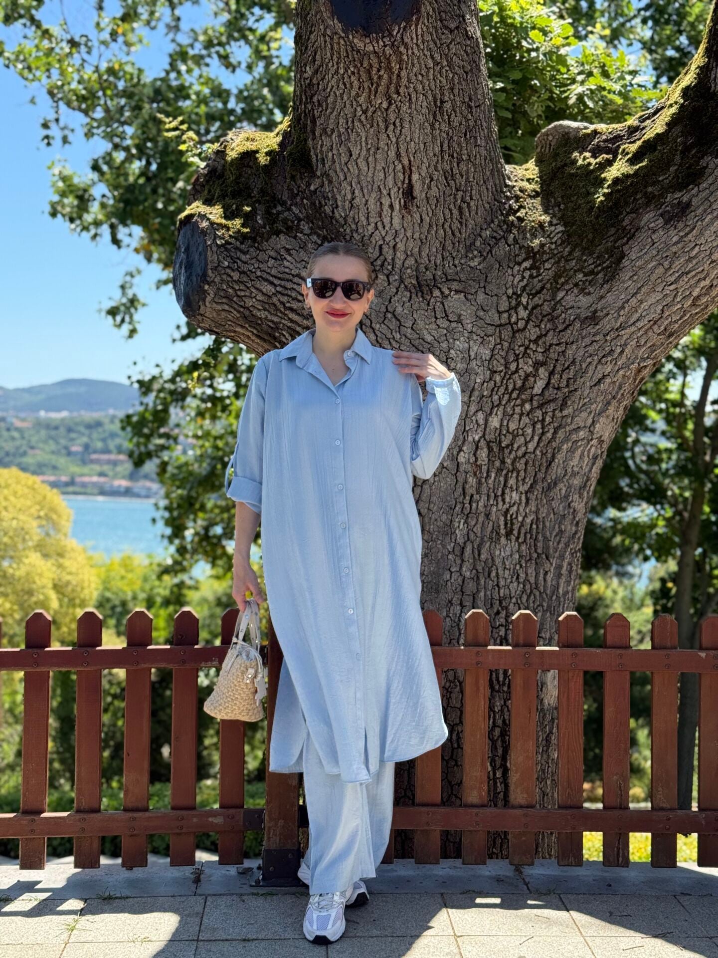Polo Meylo Pamuk Tensel takım Bebe mavisi