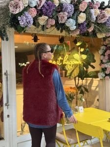 Premium Astarlı KÜRK Yelek Bordo