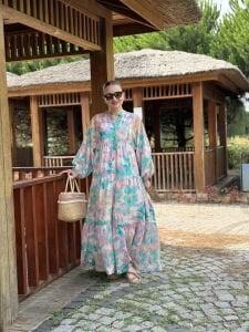 Roma tensel katleya elbise