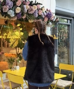 Premium Astarlı KÜRK Yelek Siyah