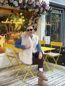 Premium Astarlı KÜRK Yelek Taş