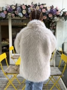 Premium Astarlı KÜRK uzun Taş