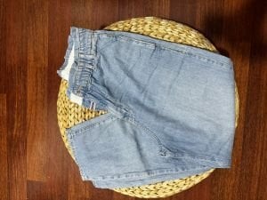 Beli Lastikli orjinal denim pantolon