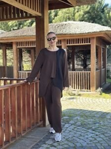 Serana tasarım takım kahve