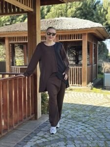 Serana tasarım takım kahve