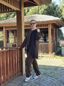 Serana tasarım takım kahve