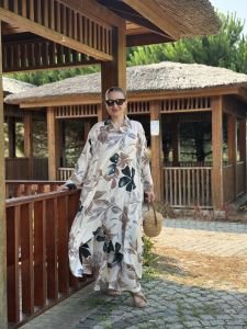 Nilüfer mango pamuk Takım