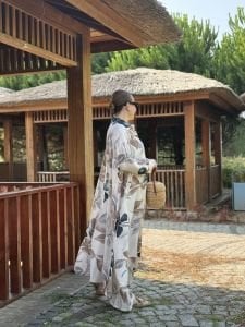 Nilüfer mango pamuk Takım