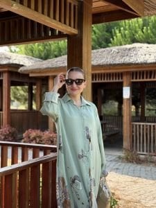 Mint jena pamuk Takım