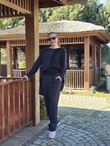 Serana tasarım takım Lacivert