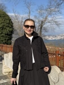 6011 Nakışlı İşlemeli Siyah takım