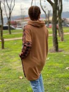 Kahve tweety sweatshirt