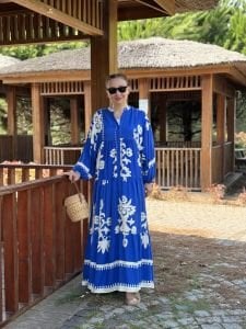 PREMİUM SAKS Lion KATLEYA ELBİSE