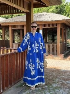 PREMİUM SAKS Lion KATLEYA ELBİSE