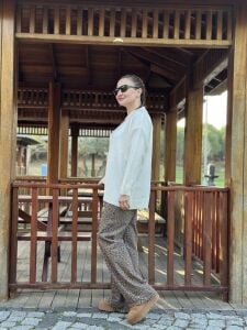 KIRIK BEYAZ Yumoş kazak