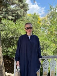 Çilek pamuk tensel Kap lacivert