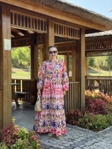 Nesli Viskon katleya elbise