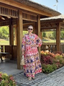 Nesli Viskon katleya elbise