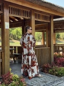 Amazon Viskon katleya elbise