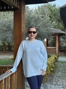 Bebe mavi Yumoş kazak