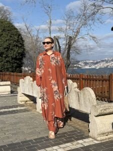 Bella mango Takım Turuncu