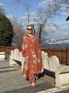 Bella mango Takım Turuncu