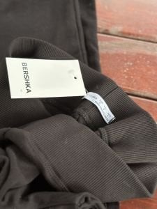 İspanyol paça bershka tayt siyah