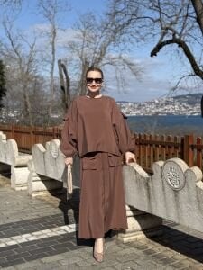 6003 Etekli tensel takım Sütlükahve