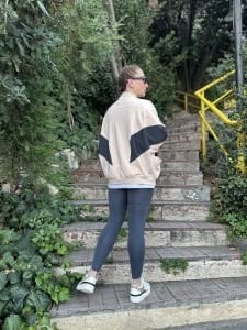 Orjinal fermuarlı sweat antrasit