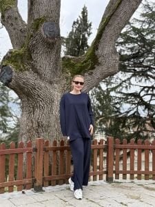 Pero palazzo takım Lacivert