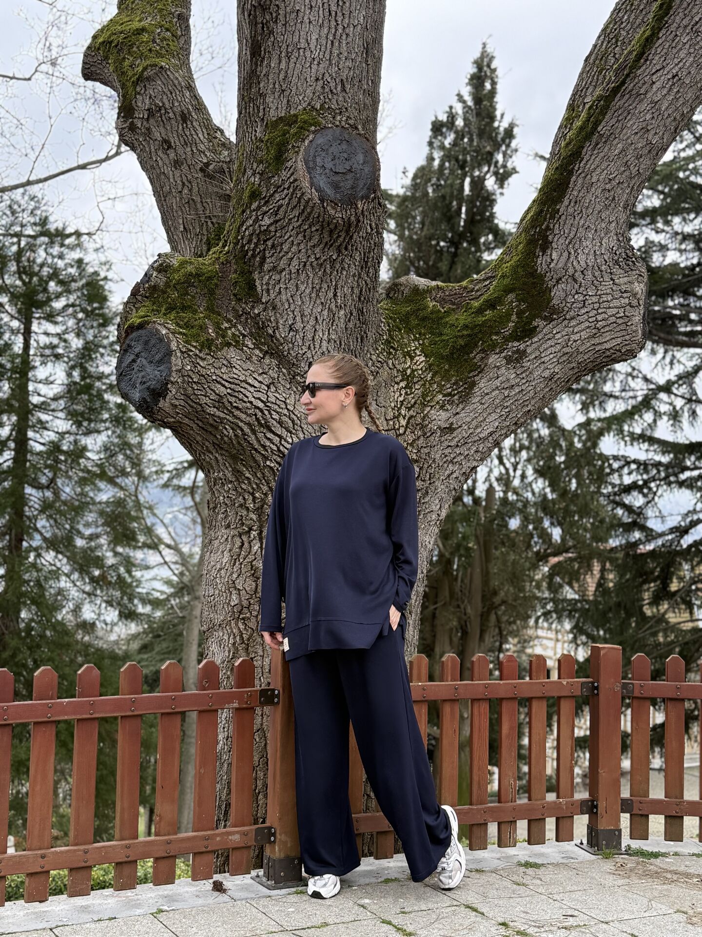 Pero palazzo takım Lacivert