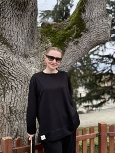 Pero palazzo takım Siyah