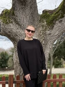 Pero palazzo takım Siyah