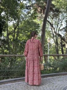 Verina tasarım tensel elbise katleya