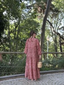 Verina tasarım tensel elbise katleya